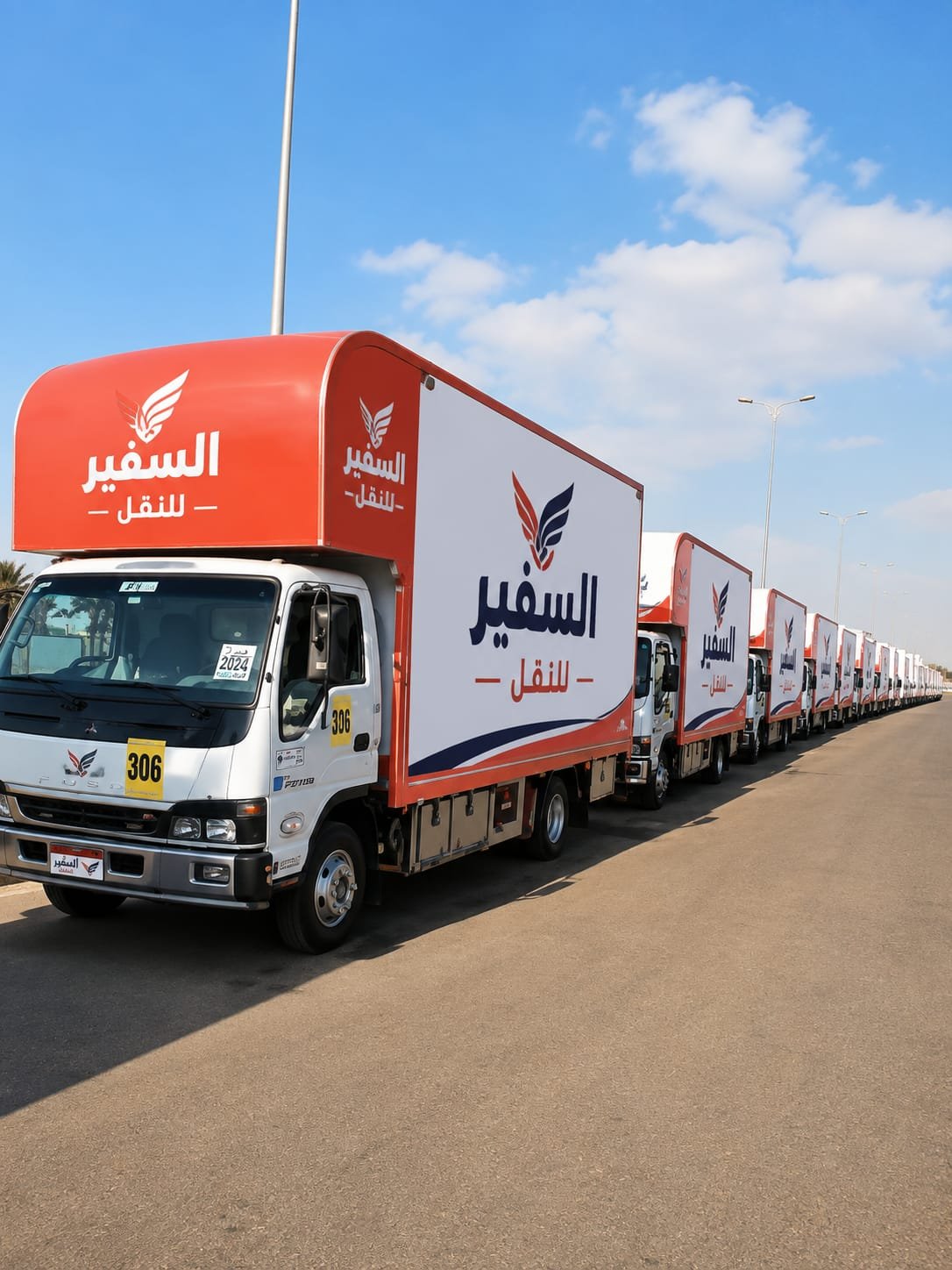 فريق عمل السفير لنقل العفش